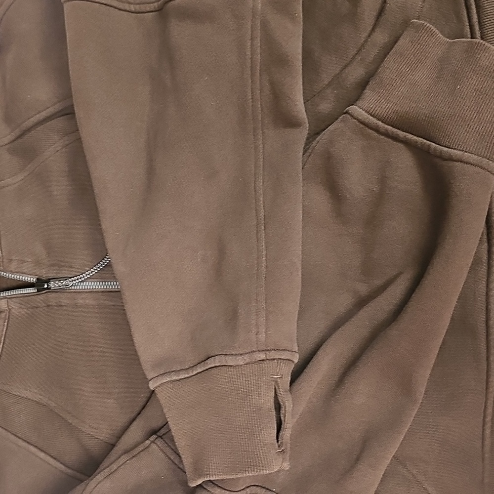Lululemon Scuba Hoodie, Java, M/L - Picture 5 of 6